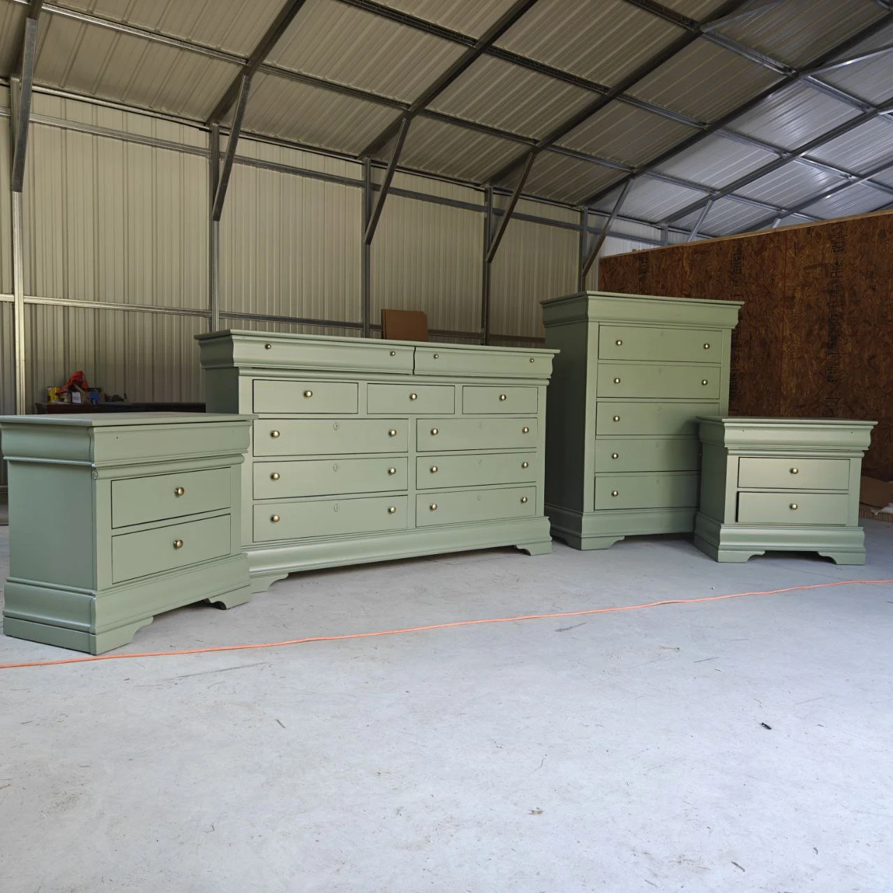 Soft Sage Bedroom Set