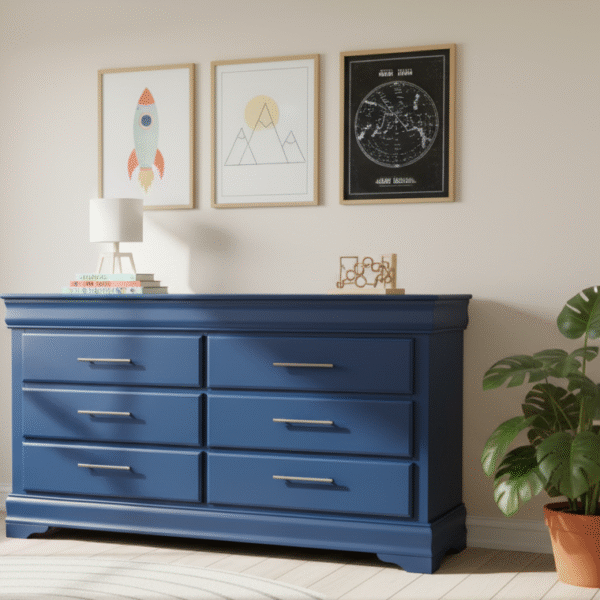 Roomy 6 Drawer Dresser - Custom Colors