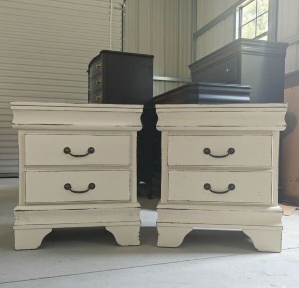 Distressed Farmhouse Nightstands
