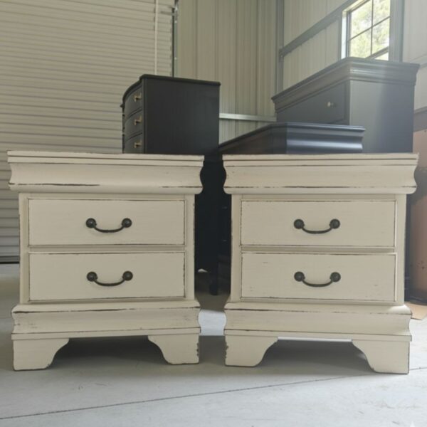 Distressed Farmhouse Nightstands