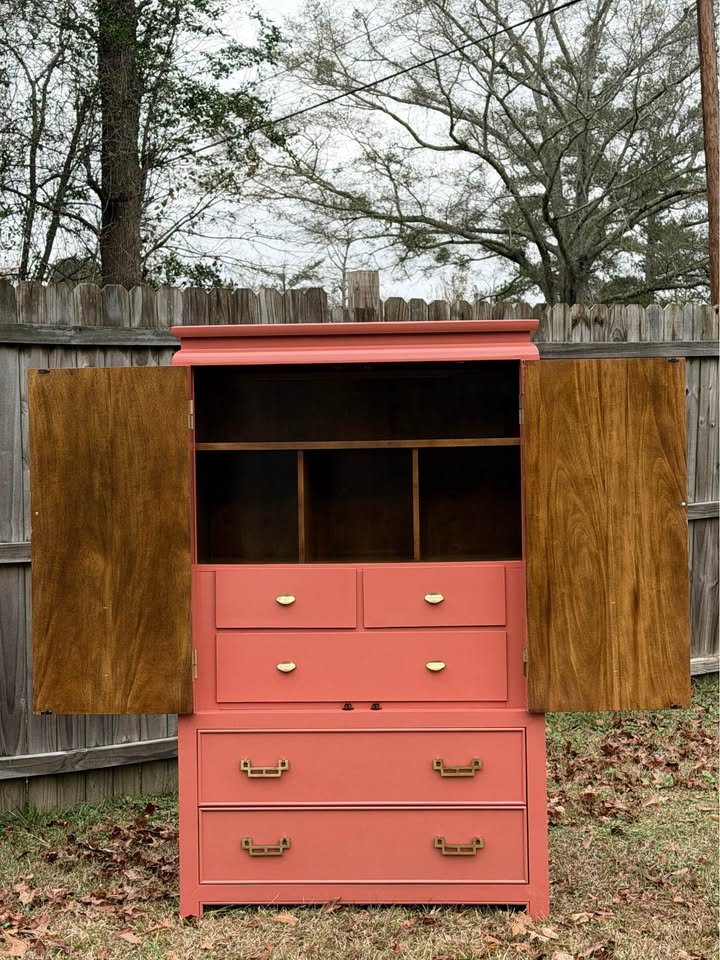 Century “Chin Hua” Asian Gentleman’s Chest | Farrow & Ball Lacquer - Image 5