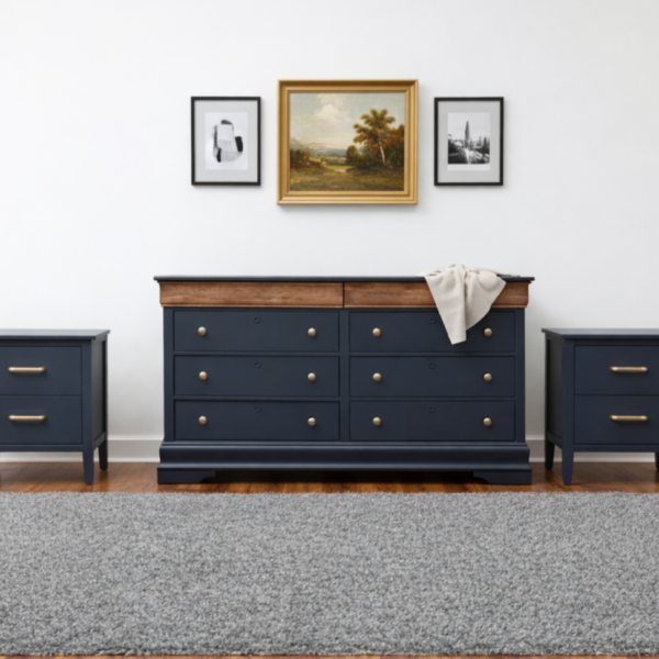 Boho Dresser Nightstand Set [ Delivery Included ]