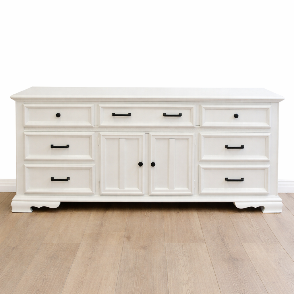 Simple White Sideboard
